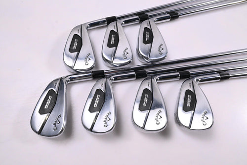 Callaway Rogue ST Pro Irons / 4-PW / Regular Flex Rifle Tour Flighted 105 Shafts