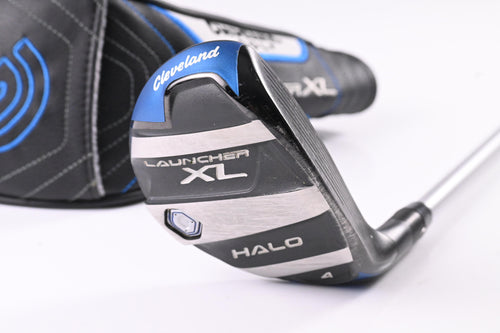 Cleveland Launcher XL Halo #4 Hybrid / 21 Degree / Senior Flex Ascent Blue 50