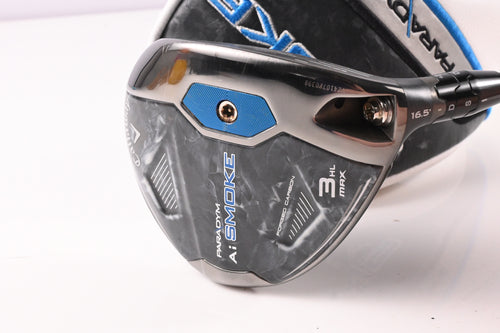 Callaway Paradym Ai Smoke Max #3HL Wood / 16.5 Degree / Regular Flex Tensei AV
