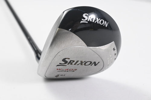 Left Hand Srixon W-403 AD #4 Wood / 16.5 Degree / Stiff Flex SV-3000 Shaft