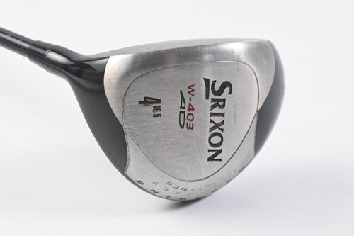 Left Hand Srixon W-403 AD #4 Wood / 16.5 Degree / Stiff Flex SV-3000 Shaft