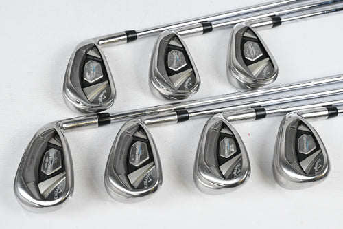 Callaway Rogue X Irons / 5-PW+GW / Regular Flex KBS MAX 90 Shafts