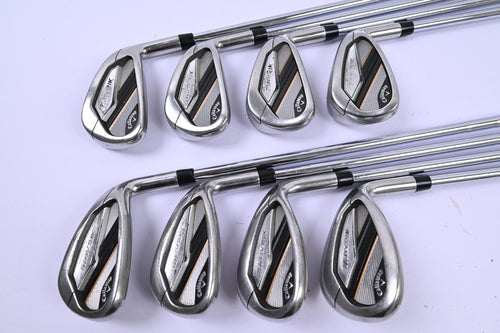 Callaway Mavrik Irons / 5-PW+GW+SW / Regular Flex Elevate 95 Shafts