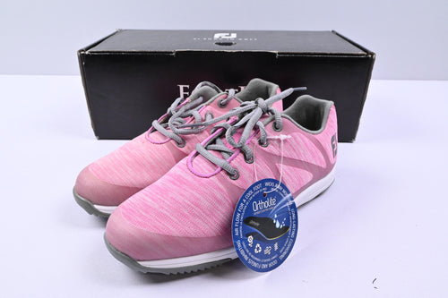 Ladies Footjoy Leisure Golf Shoes / UK Size 4 / Pink & Grey