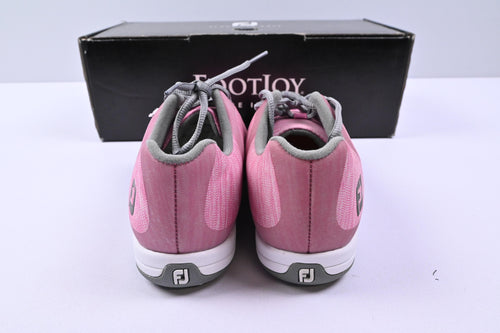 Ladies Footjoy Leisure Golf Shoes / UK Size 4 / Pink & Grey