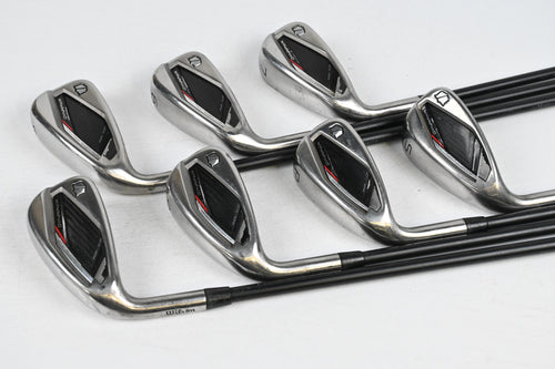 Left Hand Wilson Dynapower 2023 Irons / 5-PW+SW / Senior Flex KBS Max 45