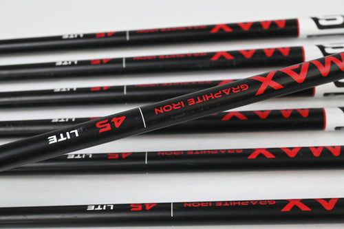 Left Hand Wilson Dynapower 2023 Irons / 5-PW+SW / Senior Flex KBS Max 45