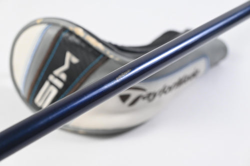 Taylormade SIM Max #4 Hybrid / 22 Degree / Regular Flex Ventus Blue 6 Shaft