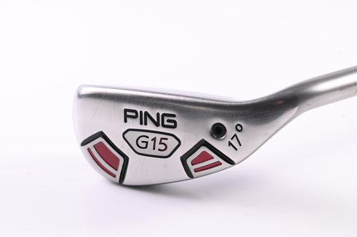 Ping G15 #2 Hybrid / 17 Degree / Stiff Flex Aldila Serrano 85 Shaft