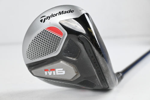 Taylormade M6 #3 Wood / 15 Degree / Stiff Flex Fujikura Atmos Orange 6 Shaft