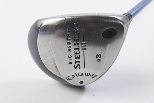 Ladies Callaway Steelhead III #3 Wood / 15 Degree / Ladies Flex System III Shaft