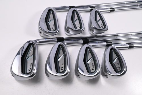 Ping G730 Irons / 6-PW+UW+56° / Blue Dot / Regular Flex Dynamic Gold MID 100 R300