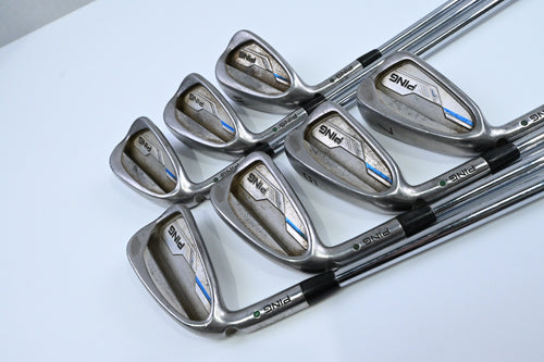 Left Hand Ping i-Series E1 Irons / 4-PW / Green Dot / Regular Flex Ping AWT 2.0