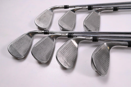 Left Hand Taylormade Stealth Irons / 5-PW+SW / Regular Flex KBS MAX MT 85
