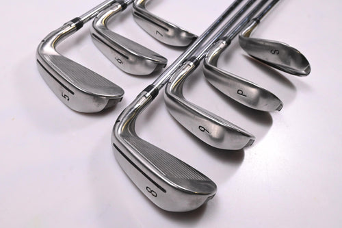 Left Hand Taylormade Stealth Irons / 5-PW+SW / Regular Flex KBS MAX MT 85