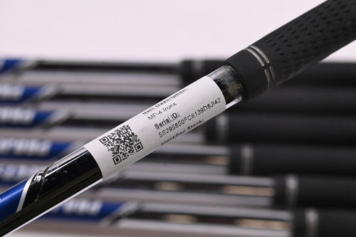 Mizuno MP-4 Irons / 4-PW / Stiff Flex Project X Shafts