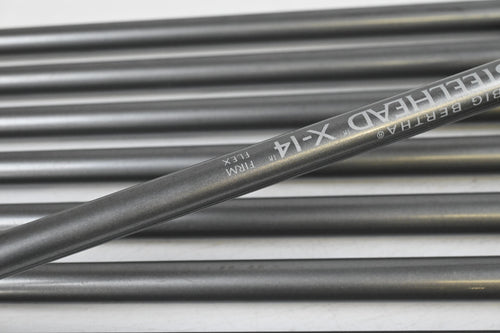 Callaway X-14 Irons / 3-PW+SW / Firm Flex Steelhead X-14 Shafts