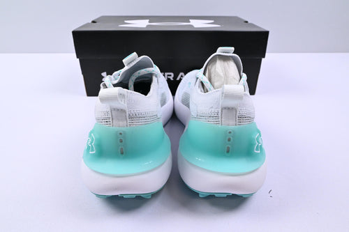 Ladies Under Armour Phantom Golf Shoes / UK Size 4.5 / White & Teal