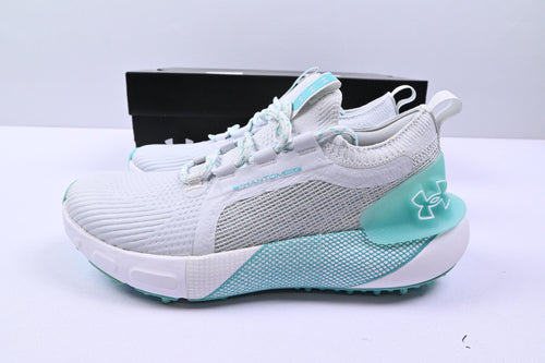 Ladies Under Armour Phantom Golf Shoes / UK Size 4.5 / White & Teal