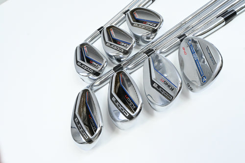 Cobra King F7 One Length Irons / 6-PW+GW+56° / Stiff Flex Cobra King One Length
