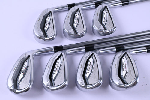 Callaway Quantum Max Irons / 5-PW+GW / Regular Flex Denali Frost Silver 60