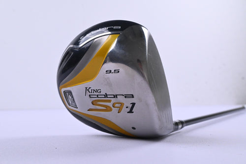 Cobra S9-1 Driver / 9.5 Degree / Stiff Flex Aldila DVS HL 55 Shaft