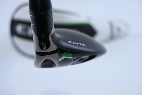 Callaway Elyte #4 Hybrid / 22 Degree / Stiff Flex Denali Charcoal 60 Shaft
