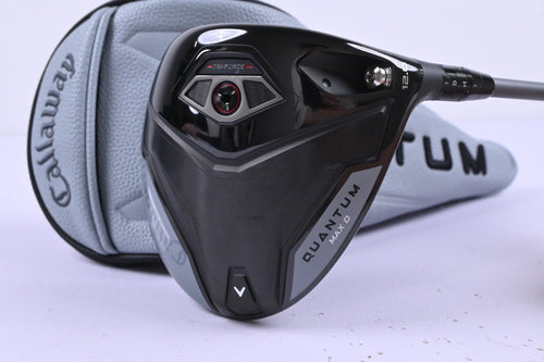 Callaway Quantum Max D Driver / 12 Degree / Stiff Flex Denali Frost Silver 50