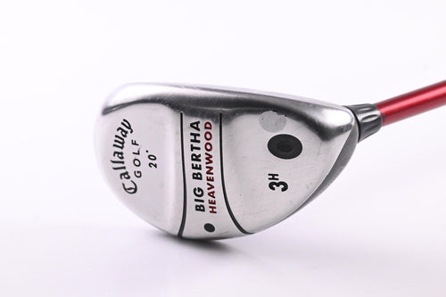 Callaway Heavenwood #3 Hybrid / 20 Degree / Regular Flex Callaway RCH 75 Shaft