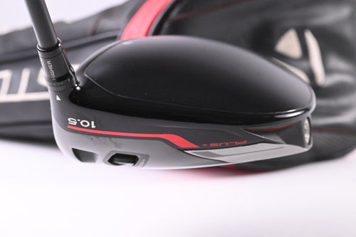 Taylormade Stealth Plus Driver / 10.5 Degree / Regular Flex HZRDUS Smoke RDX Red 60
