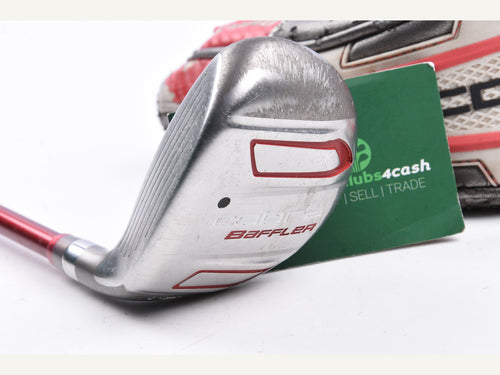 Left Hand Cobra Baffler Red #4 Hybrid / 22 Degree / Regular Flex Cobra Baffler