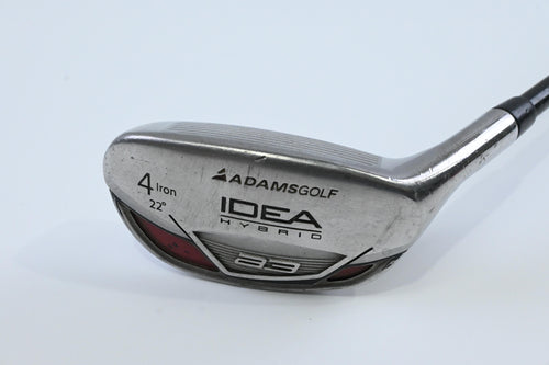 Adams Idea A3 Boxer #4 Hybrid / 22 Degree / Stiff Flex Grafalloy ProLaunch Red