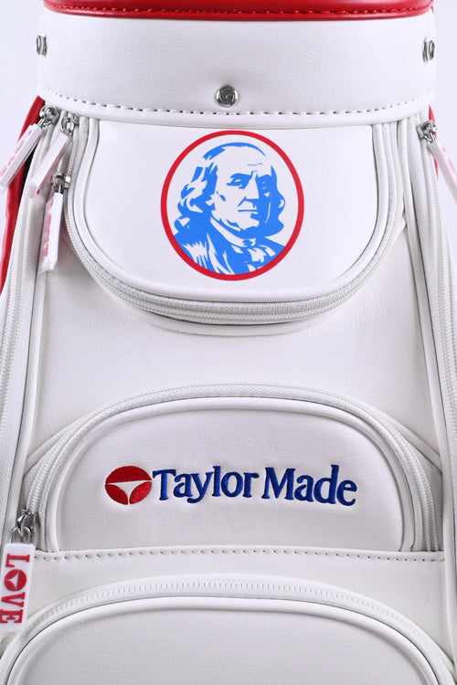 Taylormade PGA Championship Liberty Lines Staff Bag / 6-Way / White, Red & Blue