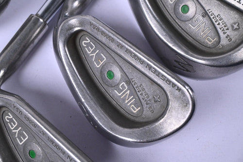 Ping Eye 2 Irons / 6-PW / Green Dot / Stiff Flex Ping JZ Shafts