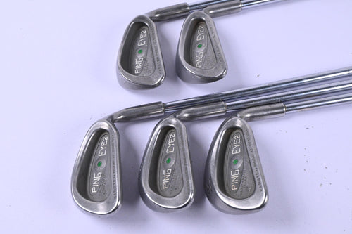 Ping Eye 2 Irons / 6-PW / Green Dot / Stiff Flex Ping JZ Shafts