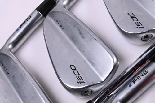Ping i500 Irons / 4-PW / Blue Dot / Regular Flex Dynamic Gold 105 R300 Shafts