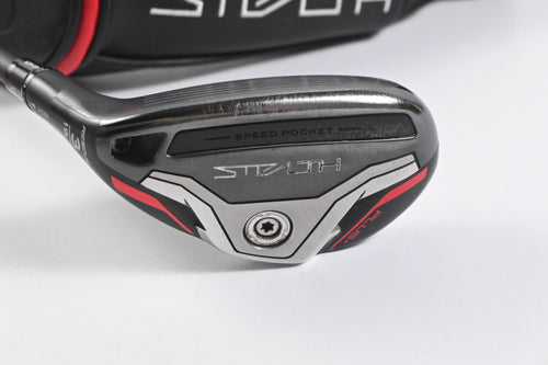 Left Hand Taylormade Stealth Plus #3 Hybrid / 19.5 Degree / Regular Flex Tensei