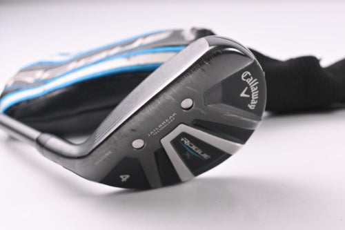 Left hand Callaway Rogue X #4 Hybrid / 20 Degree / Regular Flex Aldila Synergy