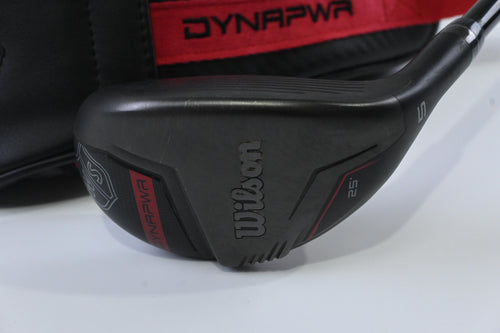 Wilson Dynapower 2023 #5 Hybrid / 25 Degree / Senior Flex HZRDUS Smoke Red RDX