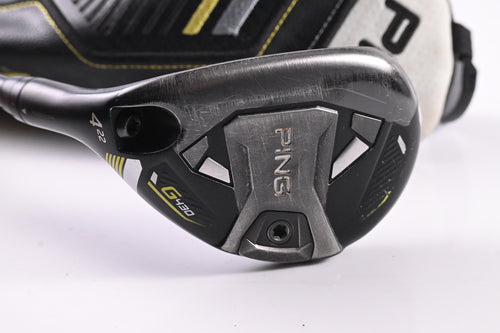Left Hand Ping G430 #4 Hybrid / 22 Degree / Regular Flex Ping Alta CB Black 70