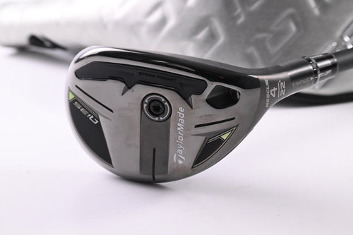 Taylormade Qi35 #4 Hybrid / 22 Degree / Regular Flex KBS Reax 65 Shaft