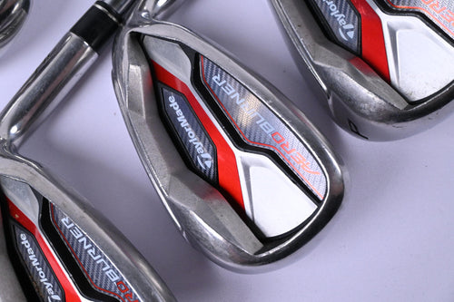Taylormade Aeroburner Irons / 5-PW+SW / Regular Flex Lightweight Steel Shafts