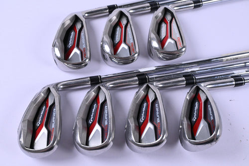 Taylormade Aeroburner Irons / 5-PW+SW / Regular Flex Lightweight Steel Shafts
