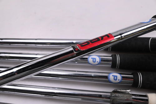 Titleist 714 AP2 Irons / 4-PW / Stiff Flex KBS Tour Shafts / No #9 Iron