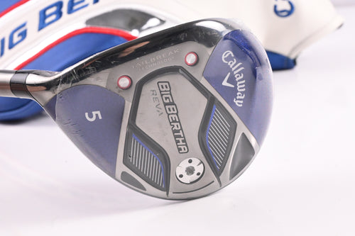 Left Hand Callaway Big Bertha Reva 21 #5 Wood / 21 Degree / Ladies Flex RCH 40