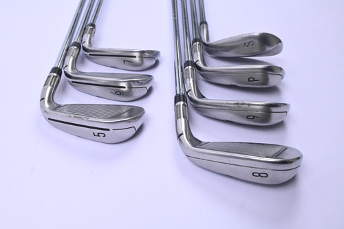 Left Hand Taylormade M4 Irons / 5-PW+SW / Regular Flex KBS Max 85 Shafts
