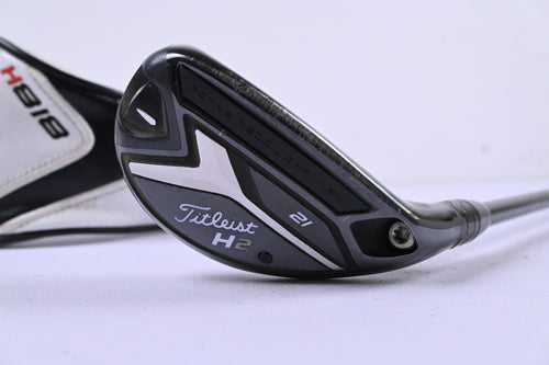Titleist 818 H2 #3 Hybrid / 21 Degree / Stiff Flex Aldila Rogue M.AX 85 Shaft