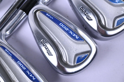 Mizuno MX-200 Irons / 4-PW / Stiff Flex Dynalite Gold XP Shafts
