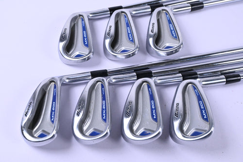 Mizuno MX-200 Irons / 4-PW / Stiff Flex Dynalite Gold XP Shafts