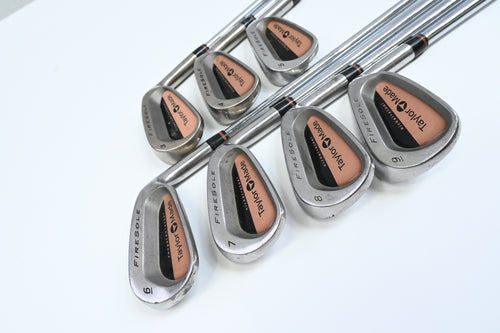 Taylormade Firesole Irons / 3-9 / Regular Flex Taylormade Rifle 80 Shafts
